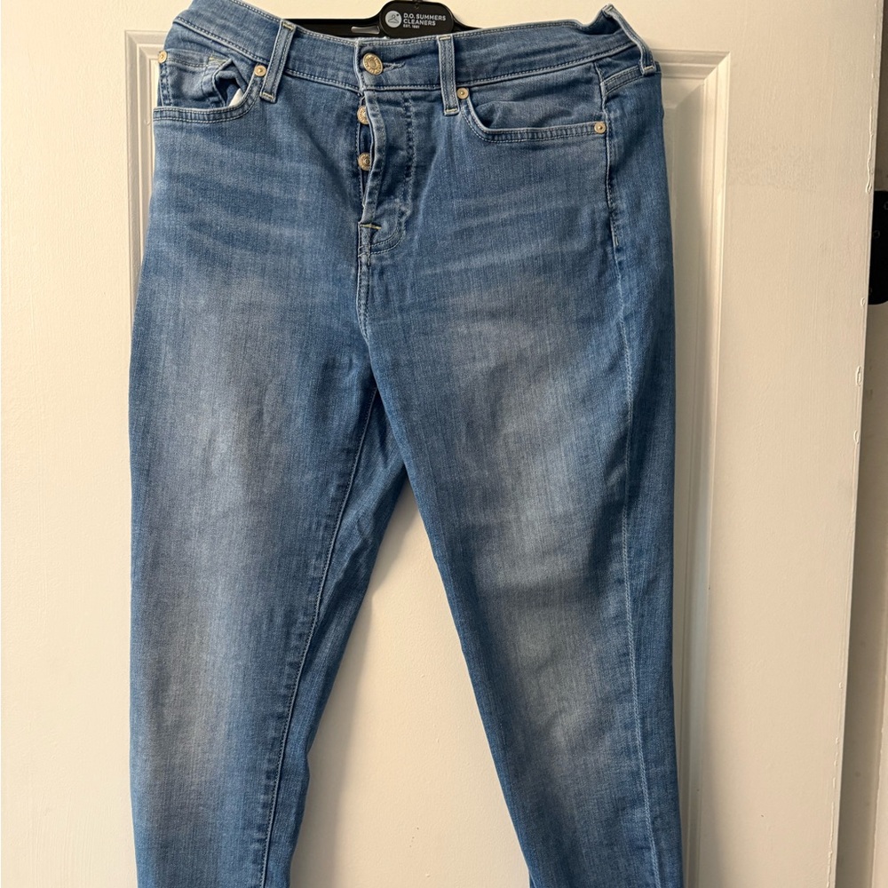 7 For All Mankind Josefina button fly Jean sz 26